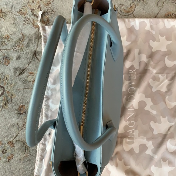 EUC DAGNE DOVER Leather Signature Tote - Picture 6 of 11